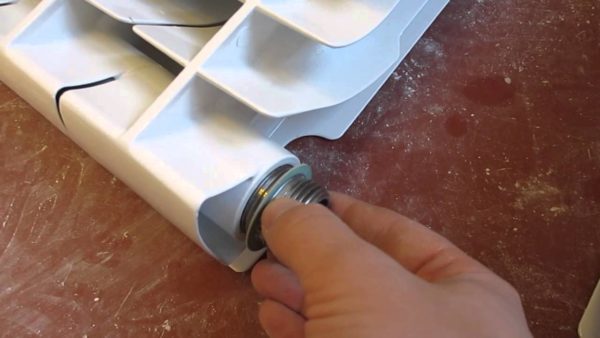 Как разобрать алюминиевую батарею отопления